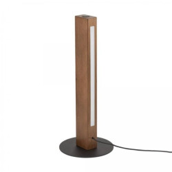 Lampka nocna z drewna 36W LED TEO ORZECH 1411 TK Lighting