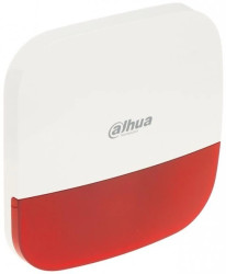 Sygnalizator bezprzewodowy, zewnętrzny, akustyczno-optyczny, czerwony, Dahua