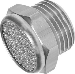 Tłumik hałasu , G 1/2 męskie Gwintowany 1/2 cala Mosiądz, brąz Festo