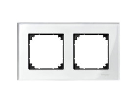 MERTEN M-Elegance Ramka szkło 2 podwójna brylantowy MTN404219 SCHNEIDER ELECTRIC