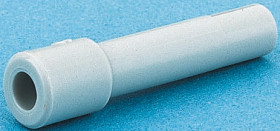 Mocowanie zaślepki, seria: KQ2, rozmiar rury: 12mm, Mosiądz, PBT, PP