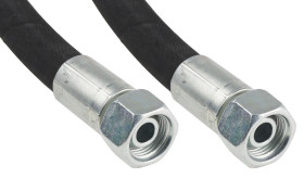 Zespół węży hydraulicznych, 856mm, 275bar, Proste G 1/2 żeńskie - Proste G 1/2 żeńskie