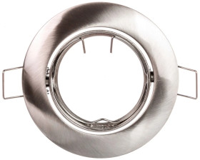 Oprawa punktowa PORTO-K, IP20, okrągła, inox, z regulacją kąta, TYP 5515
