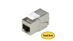 Roline Cat.6 (Klasa E)/Keystone, Rj-45, Ekranowany, Beznarzędziowy,...