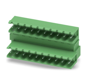 Wtykowy blok zaciskowy, seria: MDSTB 2.5/10-G 10 -pinowe raster 5 mm 2-rzędowe Phoenix Contact