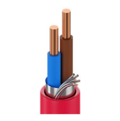 Kabel głośnika 2-żyłowy Kabel głośnikowy Ekranowany Belden 1,5 mm² Ø zew 7.85mm