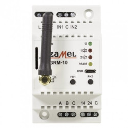 Exta Free - Zdalny sterownik GSM modułowy 2-kanałowy DIN - GRM-10