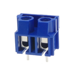 Złącze śrubowe 2 pola, raster 7.5, h=12.7mm DG360