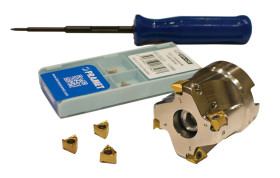 Zestaw frezów czołowych RSKITS90TN10-C-40, Zestaw frezów czołowych, 20mm, 40A04R-S90TN10-C, TNGX 100404SR-M M8340