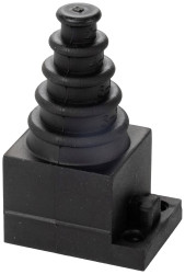 Trelleborg TMS-SRC-BK IP65 | NBR Tulejka przewodu NBR czarny 1 szt.