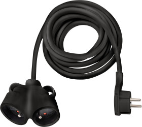 Przedłużacz 3m 2 gniazda Gniazdo tylne typ Typ E - gniazdo francuskie Typ E – francuski 230 V