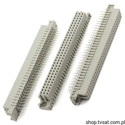 535032-5 Socket 3x32 Pins DIN41612 THT AMP