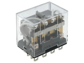 Przekaźnik: elektromagnetyczny 4PDT Ucewki: 24VDC 10A/110VAC LY4N 24VDC