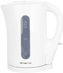 EMERIO WK-123483.1 Czajnik nie zawiera BPA, ochrona przed przegrzaniem biały Pojemność: 1.7 l