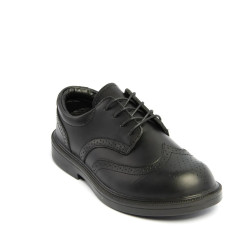 Black DD City Brogue Safety Shoe 10
