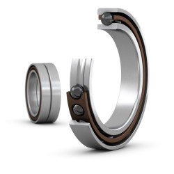 Łożysko wałeczkowe kuliste BS2-2220-2RS5/VT143 Ø wew: 100 mm Cylindryczny Ø zew: 180 mm szerokość 55 mm SKF 2 dynamiczne