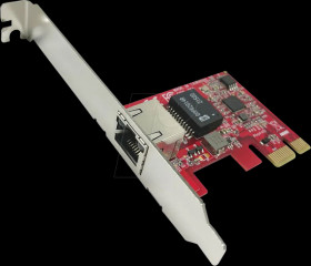 15062146 Network card, PCI Express, 2.5 Gigabit Ethernet, 1x RJ45