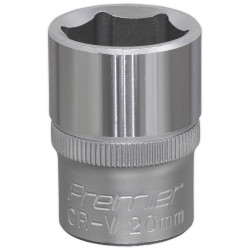 Sealey S1220 Walldrive Socket 20mm 1/2&quot;sq Drive
