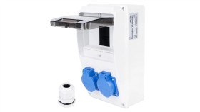 Viplast Rozdzielnica Gniazdo 2X250v 6-Modułowa