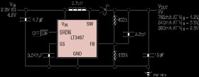 1.1A Step-Up DC/DC Converter with Integrated Soft-Start
