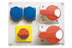 Rozdzielnica, R-BOX 240, 2x16A 5B 2x230V L/P,