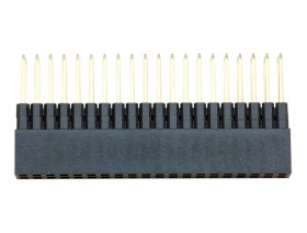 Extra-Tall Push-Fit Stacking GPIO Header for Raspberry Pi - Double Shroud