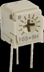 FT-63ES-103 Precision potentiometer, trimmer, vertical, 10 kOhm