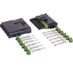 WeatherPack Sealed Waterproof Connector Set - Plug + Socket