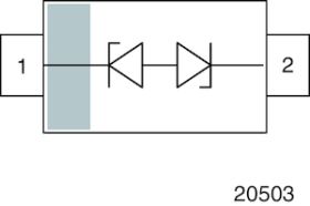 VLIN3333-02G Low Capacitance, Single-Line ESD-Protection Diode in SOD-323