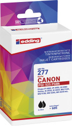 Edding atrament Zamiennik Canon 2x PGI-525BK zamiennik zestaw 2 szt. Czarny EDD-277 18-277-01