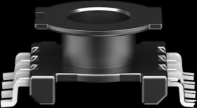Coil former, liquid crystal polymer, for ER core, B65527B1008T001