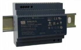Zasilacz na szynę DIN 150W HDR-150-24 6,25A 24VDC do led Mean Well