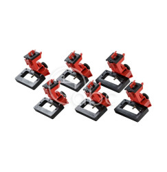 Blokada LOTO TagLock na wyłącznik nadgabarytowy zaciskowy (25 szt.), 148685