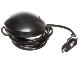 Przewód przyłączeniowy 250cm z wyłacznikiem nożnym czarny SP/WN2,5(2X0,75)CZN PRW10000362