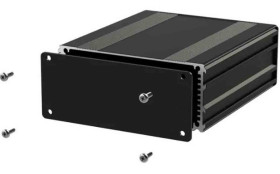 Obudowa urządzeń elektronicznych Aluminium wysokość zew: 45 mm szerokość zew: 108,5 mm długość zew: 220 mm 220 x 108.5