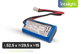 Pakiet akumulatorów LiFePO4 6,4V 600mAh do oprawy DIRECTO S CT 3H / Suprema D 1H i 150 1H / Vella150 1H / Starlet Round 250 1H
