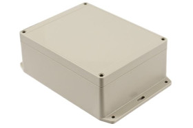 Obudowa ogólnego użytku ABS szerokość zew. 146 mm długość zew. 186 mm wys. zew. 75 mm Hammond IP65 Jasnoszary