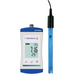 Senseca 487060 ECO511-114 pH ORP meter measures pH Temperature ORP in fluids