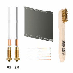 MK4S Starter Set - zestaw startowy z dyszami, płytą satynową i akcesoriami do Prusa MK4S