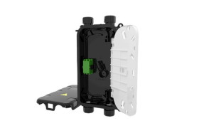 Panel krosowniczy, obudowa, 2-portowy LC 2 Jednomodowy HellermannTyton Connectivity