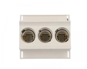 Gniazdo bezpiecznikowe na szynę 3P 63A D02 400V DIN D0 3278/3 VR D02/E18 LD02K63-3KS