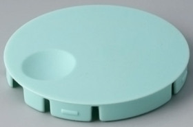 Front cap, with finger recess, lagun, CK, for rotary knobs size 50, A3250105