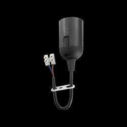 Oprawka remontowa E27. czarna OR-OC-6511B/E27