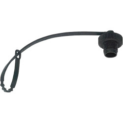 Dummy plug, black for M12 sockets, 223005
