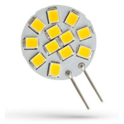 LED G4 okrągła 12V 1,2W ciepł 120lm SPECTRU 13784
