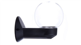 Oprawa Ogrodowa E27 Tower Niska H 150Mm Kula Fi 150Mm Transparentna 1303.001T