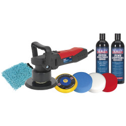 Sealey CPK04 &#xD8;150mm Pro Polishing &amp; Compounding Kit 600W/230V