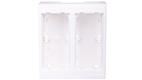 Simon Connect Obudowa Cima Pro Natynkowa Podwójna 4Xk45 Czysta Biel Sbc250/9