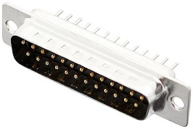 encitech DD25-MTBS 2103-0100-03 Listwa męska D-Sub 180 ° Ilość styków: 25 piny lutownicze 1 szt. paleta