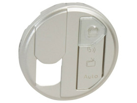 CELIANE Plakietka gniazda multimedialne 1xRJ45 STP tytanowa 068591 LEGRAND